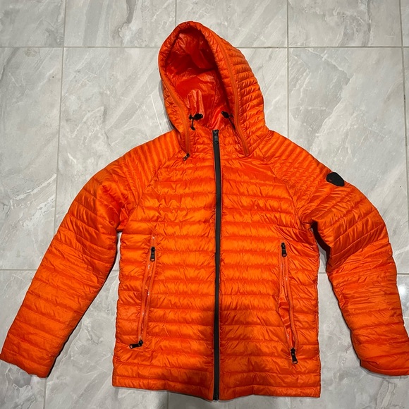 Orange Pajar Canada Puffer Jacket - Picture 1 of 1